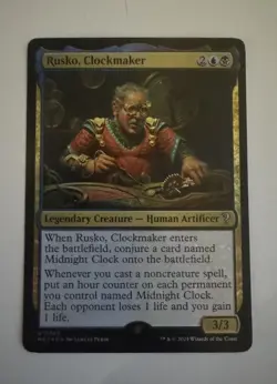 Rusko, Clockmaker - Foil Near Mint MTG Mystery Booster 2 - Image 1