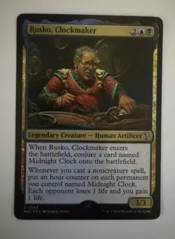 Rusko, Clockmaker - Foil Near Mint MTG Mystery Booster 2 - Image 3