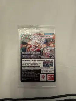One Piece Card Game Monkey D. Luffy US Voyage Promo Sealed College Basketball - Image 2