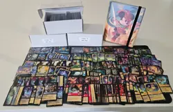 Lorcana Whispers In The Well Lot 1000+ Cards C/UC/R/SR Epics Foils & Binder - Image 1