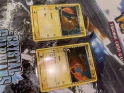 Pokemon TCG Cards Charmander 49/100 Charmeleon 30/100 Crystal Guardians - Image 3