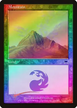 Mountain (346) FOIL Onslaught NM Basic Land MAGIC THE GATHERING CARD ABUGames - Image 1