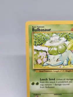 Pokemon TCG Bulbasaur 2nd Base Set 67/130 Regular Common Card Vintage - Image 2