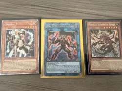 Yu-Gi-Oh! TCG Konami 1st Edition Card Lot - 6 Cards Zenmaity, Golem, Serket - Image 3