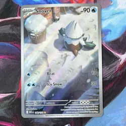 Pokemon TCG Snover 140/132 MEGA Holo English Card Nintendo GAME FREAK - Image 1