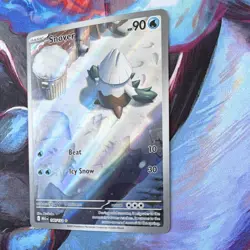 Pokemon TCG Snover 140/132 MEGA Holo English Card Nintendo GAME FREAK - Image 2
