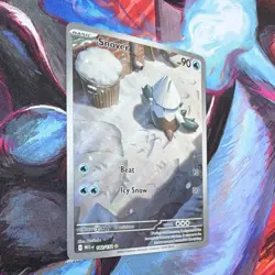 Pokemon TCG Snover 140/132 MEGA Holo English Card Nintendo GAME FREAK - Image 3