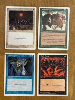 MTG Magic the Gathering Lot Of 58 5th Edition Cards, Armageddon, All Pictured - Image 1