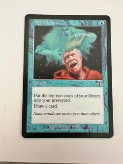 Magic The Gathering Mental Note Judgment Regular Card LP MTG TCG - Image 1