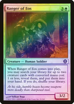 Ranger of Eos FOIL Shards of Alara PLD White Rare MAGIC MTG CARD ABUGames - Image 1