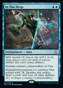x1 In Too Deep R MTG Commander Streets of New Capenna M/NM, English - Image 1