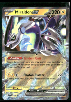 Miraidon ex - 028 - SV: Scarlet & Violet Promo Cards (SVP) Pokemon TCG - Image 1