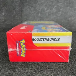 Pokemon Scarlet & Violet Surging Sparks ETB & Booster Bundle Costco, Worn Box - Image 5
