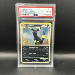 Umbreon 22/95 Holo Rare - Pokemon Call of Legends PSA 6 EX-MT - Image 1