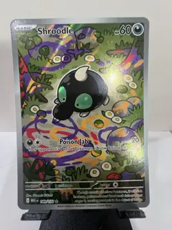 Shroodle - 149/132 Illustration Rare Holo NM Pokemon ME01: Mega Evolution - Image 1