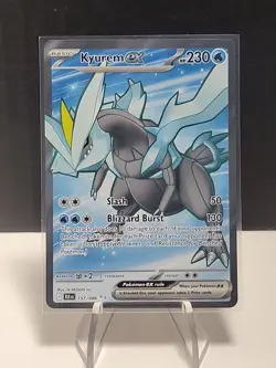 Pokemon TCG Black Bolt - Kyurem EX 157/086 Full Art Holo - Image 1