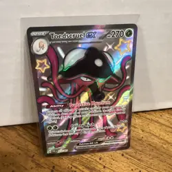 Toedscruel EX 213/091 Paldean Fates Shiny Ultra Rare Full Art Pokemon MINT - Image 1
