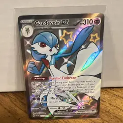 Gardevoir ex Pokemon SV: Paldean Fates Shiny Ultra Rare 217/091 NM - Image 1