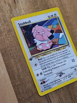 1st Edition Snubbull - NEAR MINT - 74/111 Neo Genesis - Pokemon TCG 2000 WOTC - Image 3