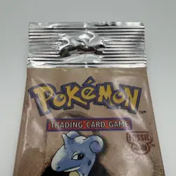 Pokemon TCG Vintage Fossil Booster Pack Long Crimp 21.22g Factory Sealed - Image 3