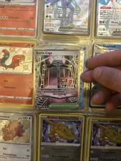 🔥Pokemon TCG-Battle Cage-116/094-Me02: Phantasmal Flames-Full Art-Holo-M/NM!🔥 - Image 1