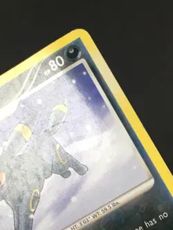 Pokemon TCG Umbreon 32/100 Majestic Dawn Regular Rare HP/Damaged - Image 5