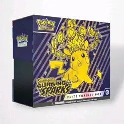 Pokemon TCG Scarlet & Violet - Surging Sparks Factory Sealed Elite Trainer Box - Image 1