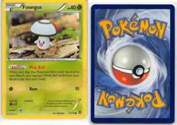 Foongus 12/114 Common Steam Siege Pokemon LP - Image 3