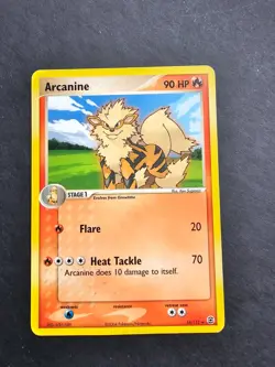 Pokemon Arcanine 18/112 EX FireRed & LeafGreen Rare MP - Image 1