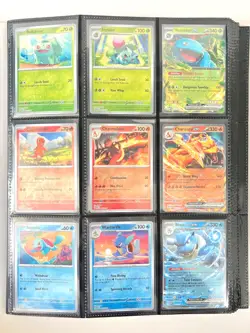 Scarlet & Violet 151 Complete Set Double Rares/Reverse/Holos 1 - 165 Pokemon NM - Image 1