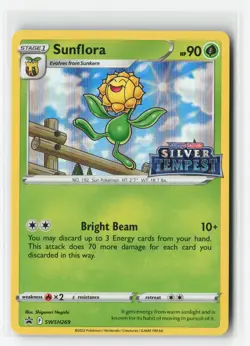 SUNFLORA SWSH269 PRERELEASE PROMO POKEMON TCG NM - Image 1