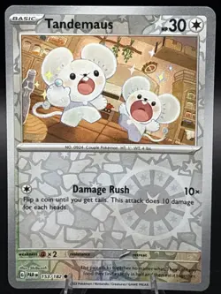 Pokemon - Tandemaus - 153/182 - Reverse Holo - Paradox Rift - NM/M - Image 1