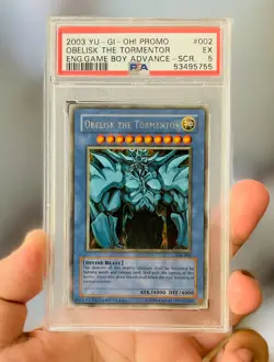 Yu-Gi-Oh! Obelisk The Tormentor - GBI-002 - Secret Rare PSA 5 - Image 1