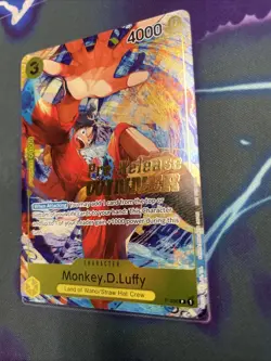 Monkey.D.Luffy (Pre-Release Tournament) (Winner) P-036 - Image 2