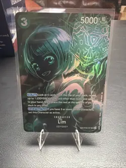 Lim (SP) OP09-037 Legacy of The Master Foil One Piece NM Condition - Image 1