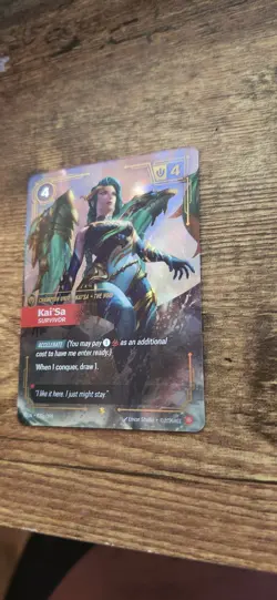 Kai’Sa - Survivor Alternate Art Riftbound Origins #39a NM - Image 2