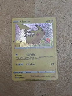 Pikachu Black Star Promo Holo Pokemon Card 25th Anniversary General Mills 2020 - Image 3