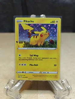 Pikachu Black Star Promo Holo Pokemon Card 25th Anniversary General Mills 2020 - Image 4