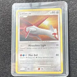 Pokemon TCG Latias LV.45 22/106 Rare Basic Dragon HP 80 2008 EN Card Stock - Image 1