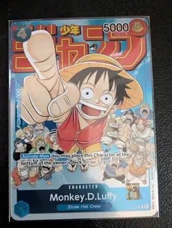 Monkey.D.Luffy (Event Pack Vol. 2) P-033 One Piece Promotion Cards Foil - Image 1