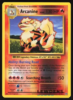 Arcanine - 18/108 - Reverse Holo Rare - XY Evolutions - Pokemon Card - Image 1