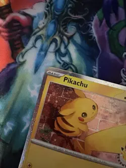 Swirl Pikachu 51/162 2026 Pokemon Day 30th Anniversary Promo Card TCG w/Coin - Image 3