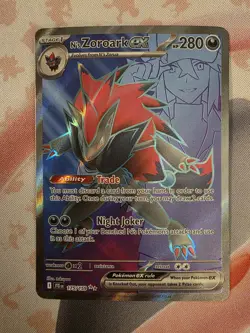 Pokemon TCG N's Zoroark EX Holo Ultra Rare Card 175/159 Sv09: Journey Together - Image 1
