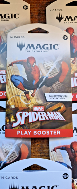 MTG: Marvel's Spider-Man - LOT of 10 Play Booster Packs 140 Cards Total - Image 4