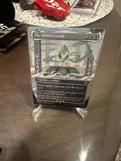 Magic the gathering Final Fantasy 7 Ff7 The Wind Crystal (Borderless) Rare Mint - Image 1