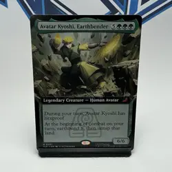 Magic: The Gathering Avatar Kyoshi, Earthbender Extended Art Avatar - Image 1