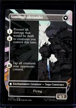 2025 MTG Magic The Gathering FIN Final Fantasy Borderless #357 Crystal Fragments - Image 2