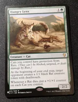 Hungry Lynx - The List - MTG - EN - NM - 031/309 - Image 1