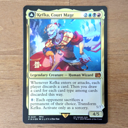 Kefka, Court Mage - Prerelease Foil Promo - Final Fantasy VI MTG FF6 - Image 1