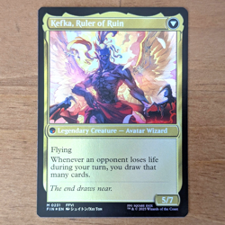 Kefka, Court Mage - Prerelease Foil Promo - Final Fantasy VI MTG FF6 - Image 2